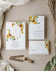 MARISOL Rustic Wedding Invitation Set Template