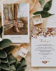 MARIGOLD Printable Wedding Thank You Cards with Photo