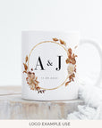MARIGOLD Floral Wedding Logo Design