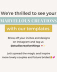 KONA Tropical Menu Cards Template