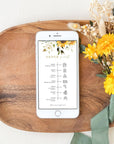 MARISOL Rustic Sunflower Wedding Invitation Digital