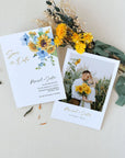 IVY Printable Save the Date template with Photo