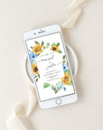 IVY Sunflower Save the Date Evite