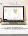 IVY Rustic Wedding Save the Date Digital