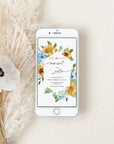IVY Sunflower Save the Date Evite