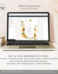MARISOL Floral Save the Date Template