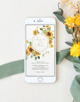 MARISOL Rustic Electronic Wedding Invitation and Rsvp