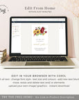 RUBY Electronic Save the Date Wedding