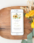 MARISOL Sunflower Save the Date Electronic Template
