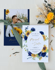 IVY Rustic Sunflower Save the Date Template