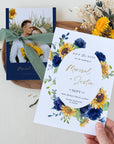 IVY Rustic Sunflower Save the Date Template