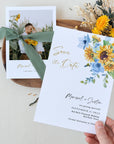 IVY Printable Save the Date template with Photo