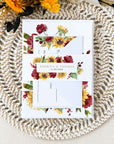 RUBY Rustic Sunflowers Wedding Invitation Set with Rsvp