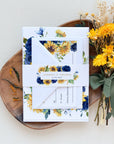 IVY Floral Wedding Invitation Suite Template