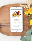 RUBY Electronic Save the Date Wedding