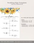 IVY Wedding Welcome and Order of The Day Sign