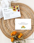 RUBY Floral Wedding Invitation Suite Template