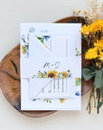 IVY Sunflower and Rose Wedding Stationery Template Bundle