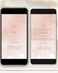 ANITA Wedding Invitation Video Template - Rose Gold