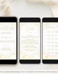ANITA Wedding Invitation Video Template - White & Gold