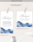 YLENIA Ocean Thank You Tag Printable
