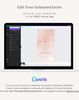 ANITA Wedding Invitation Video Template - Rose Gold