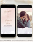 ANITA Wedding Invitation Video Template - Blush & Lilac