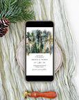 GAIA Digital Save the Date Forest Theme