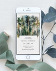 GAIA Digital Save the Date Forest Theme