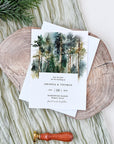 Gaia Forest Wedding Save the Date Template