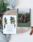 GAIA Forest Wedding Invitation Template Set