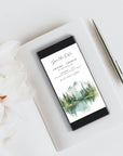 ARNA Electronic Save the Date Mountain Themed