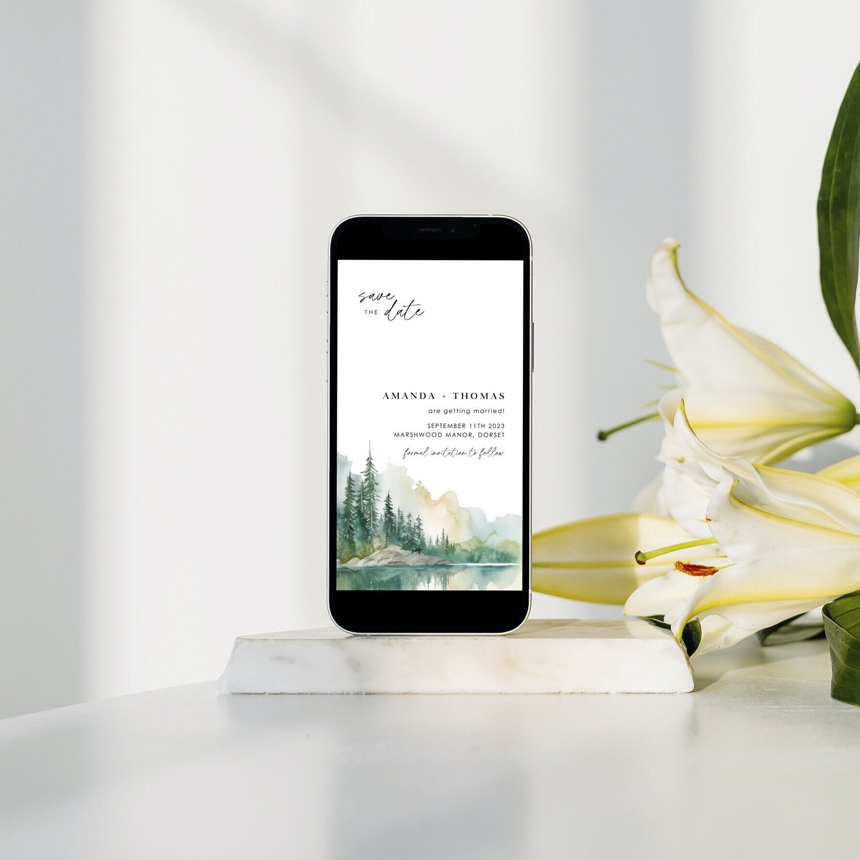 ARNA Mountain Save the Date Email Template