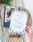 BIANCA Printable Save the Date Winter Theme