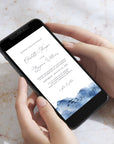 YLENIA Ocean Wedding Invitation Digital Template