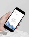 YLENIA Digital Save the Date Ocean Theme
