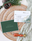 ARNA Mountain Wedding Invitation Template Suite