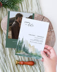 ARNA Mountain Wedding Save the Date Templates