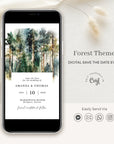 GAIA Digital Save the Date Forest Theme