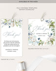 BIANCA Printable Thank You Tags for Favours