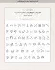 YLENIA Ocean Wedding Invitation Digital Template