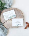 ARNA Winter Wedding Invitation Template Set