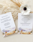 ARNA Wildflower Wedding Invitation Suite Template