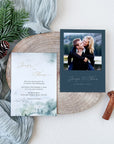 ARNA Printable Wedding Invitation Winter