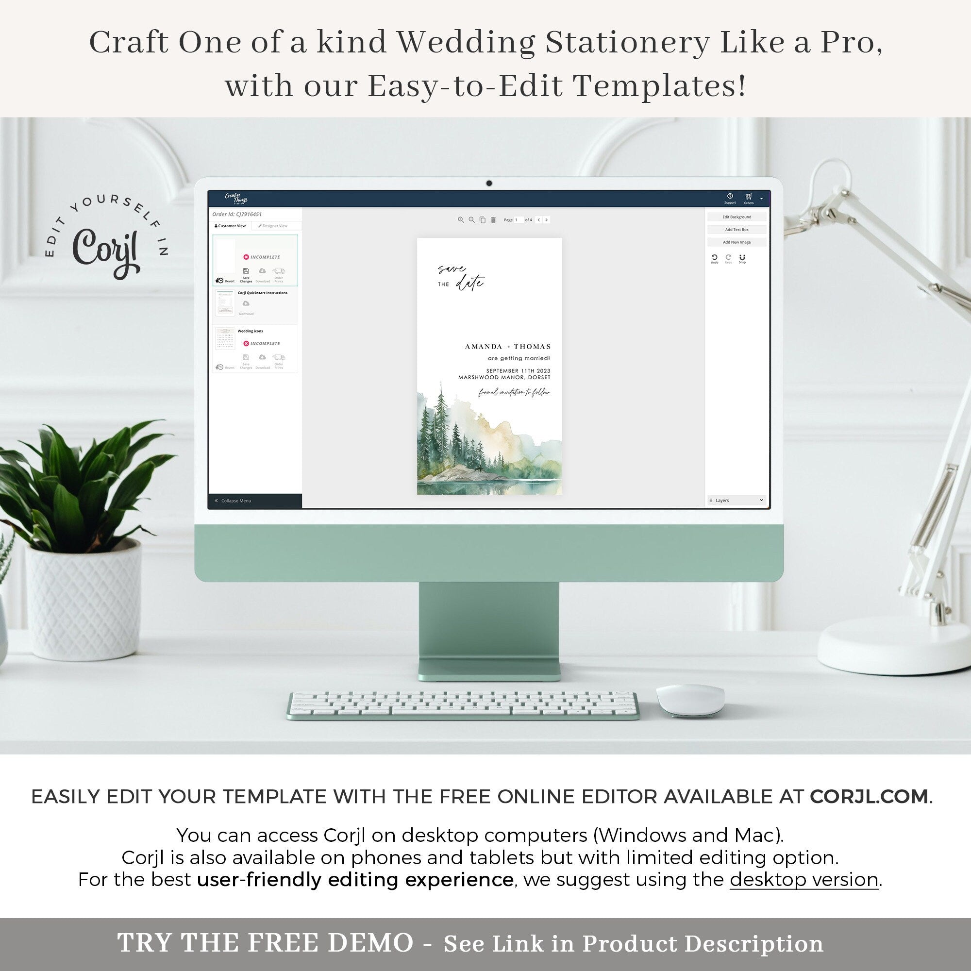 ARNA Mountain Save the Date Email Template