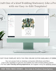 Gaia Forest Wedding Save the Date Template