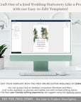 GAIA Digital Marriage Card Forest