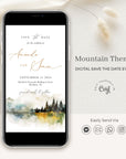 ARNA Digital Save the Date Mountain