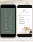 ARNA Mountain Themed Digital Wedding Card