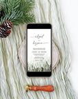 GAIA Forest Digital Wedding Card